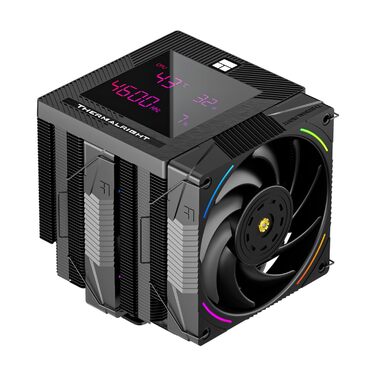 TR Phantom Spirit 120 EVO: цифровий кулер для CPU з дисплеєм, 7 теплових трубок, підтримка AM4/AM5/Intel lga1851/1700/1150/1151/1200/2011