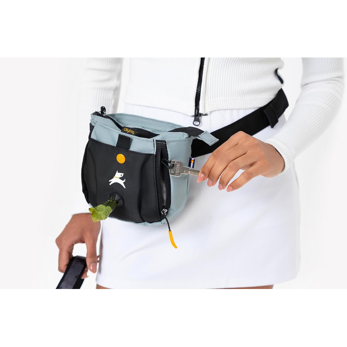 OllyDog Backcountry Tagestasche – сумка для ласощів та відходів для собак, з кліпсою на пояс