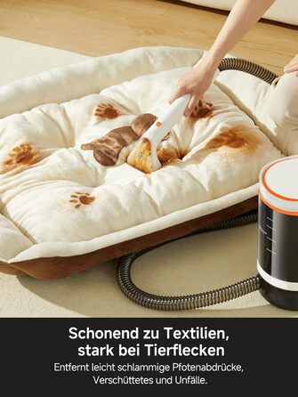 Uwant B300 Pro: Професійний очищувач меблів та килимів, 18000 Па, для диванів, килимів та матраців