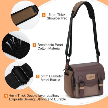 Чохол для камери Braun S: компактний, водонепроникний, з кріпленням для штатива. Підходить для DSLR/SLR/беззеркальних камер та об'єктивів