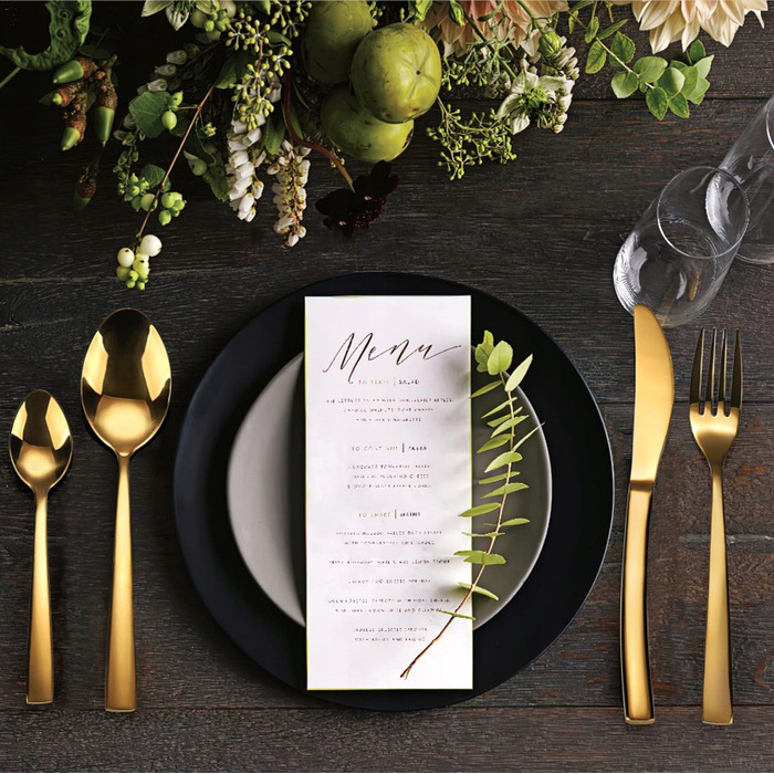 Набір столових приборів на 24 предмети (на 6 осіб), нержавіюча сталь, у подарунковій коробці