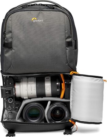 Сумка Lowepro BP 250 AW III сірого кольору для фотообладнання