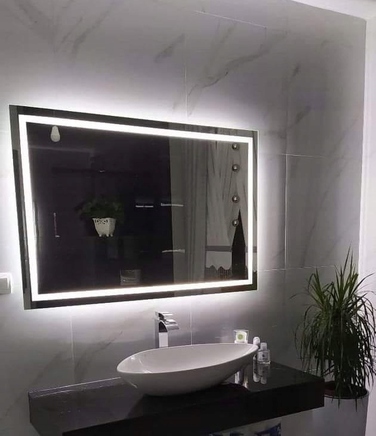 Настінне дзеркало Home & Decor Group 800 x 600 мм з LED-підсвіткою