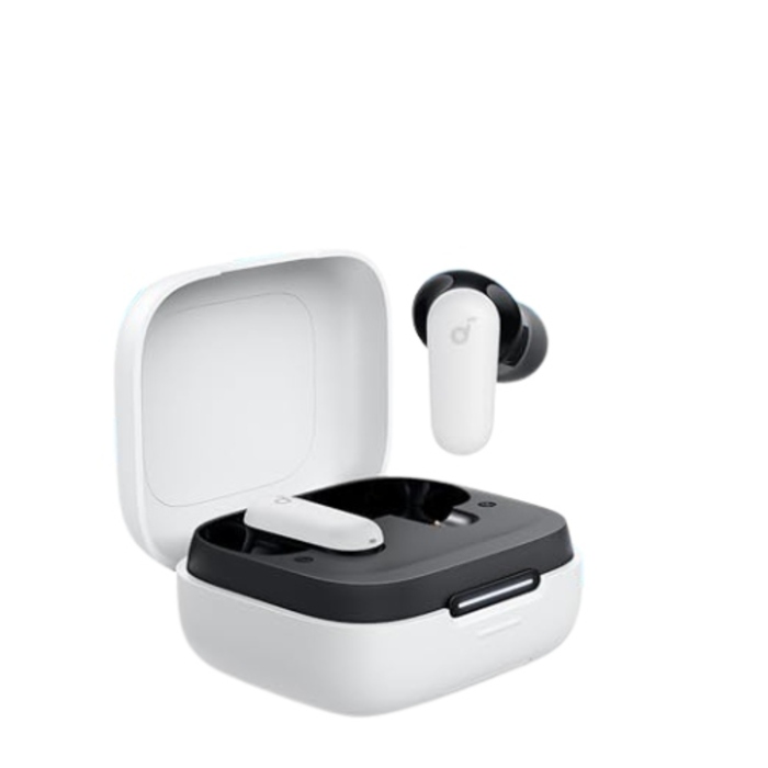 Бездротові вакуумні навушники Soundcore ANC Bluetooth 5.4, кейс 2в1, 45 год роботи