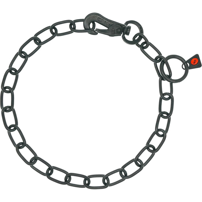 Нашийник для собак Sprenger з нержавіючого замка Sprenger 3 мм | Розмір регулюється індивідуально | Чорний, 60 см