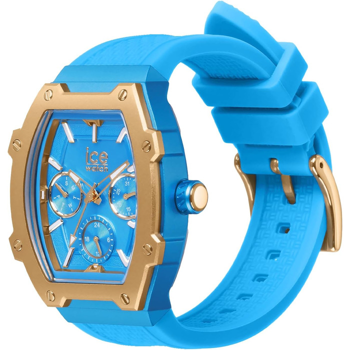 Жіночий годинник Ice-Watch Ice Boliday з силіконовим ремінцем (Small), синій