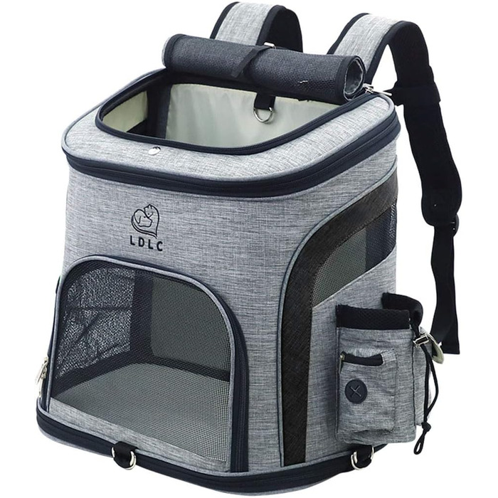 Рюкзак для вигулу домашніх тварин HYZH, 40x37x28 см, для собак та котів, дихаючий, складний, стильний
