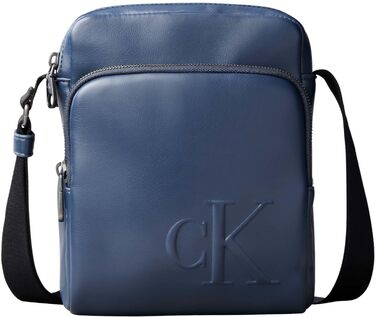 Чоловіча сумка-кросбоді Calvin Klein Bold CK Pocket Reporter Blue Nights (LV04D3368G)