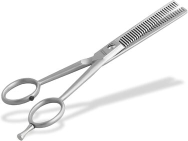 Професійна ножиця для грумінгу собак та котів Solingen з двостороннім зубчастим лезом, Made in Germany, 15,24 см