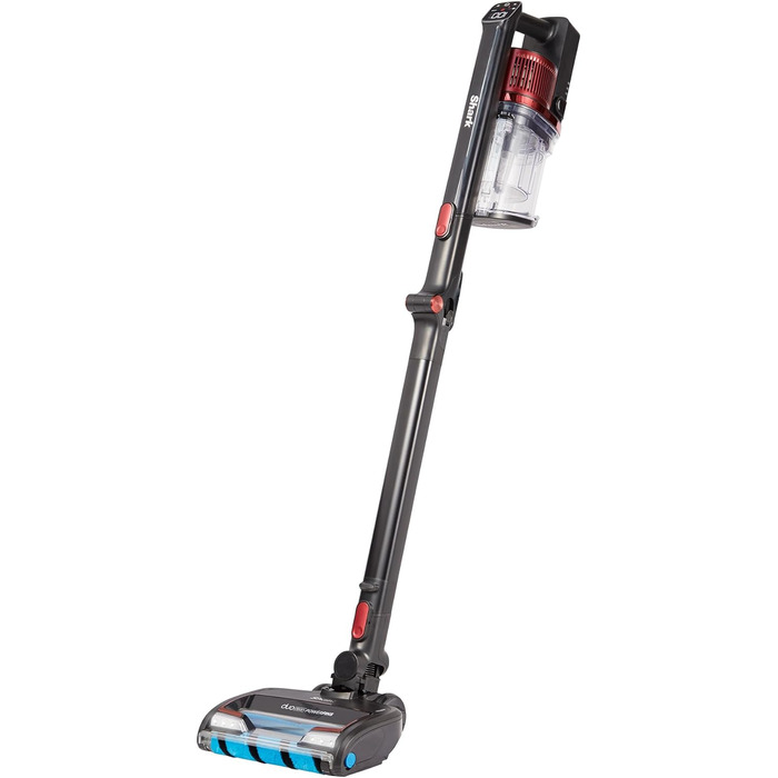 Пылесос Shark IZ300EUT: аккумуляторный, без щетины, 60 мин работы, DuoClean, насадка для щелей 20 см, комплект для ухода за животными и автомобилем