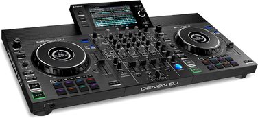 DJ контролер Denon DJ SC LIVE 4: 4 деки, Stem-розділення, Wi-Fi, вбудовані динаміки, сумісність з Serato DJ та Virtual DJ