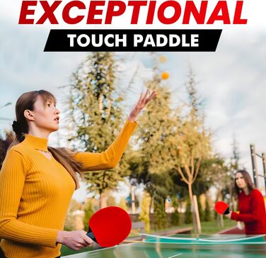 Стіл тенісний набір DRAXX SPORTS Carbon | 6 зірок | Швидкий, Сильний, Точний | Офенсивна швидкість | Посилена захисна обкладинка | Професійний набір для настільного тенісу