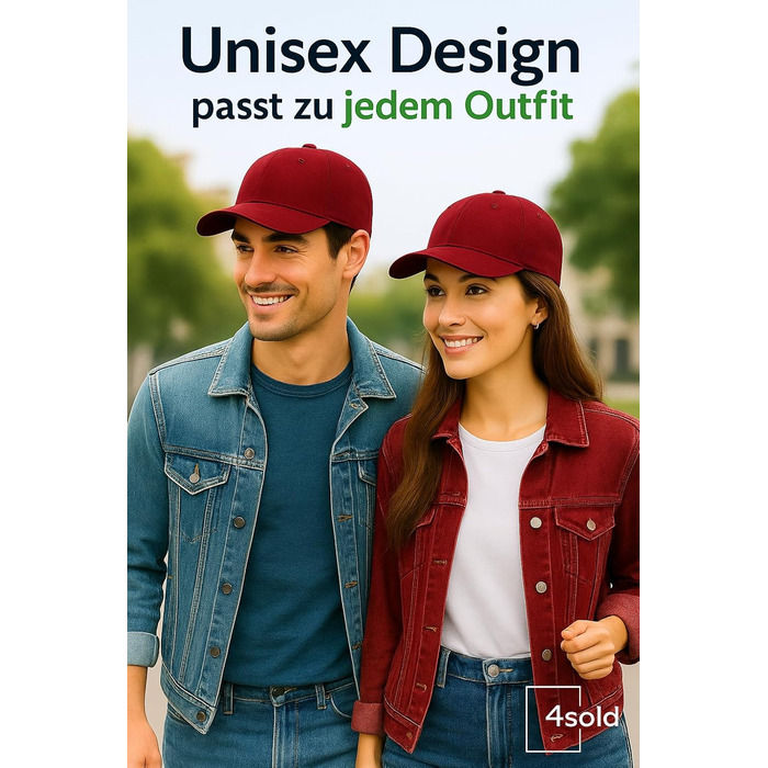 Кепка бейсболка 4sold, бавовна, унісекс, регульована, для чоловіків та жінок, легка та дихаюча, для спорту, відпочинку, на відкритому повітрі, колір маррун