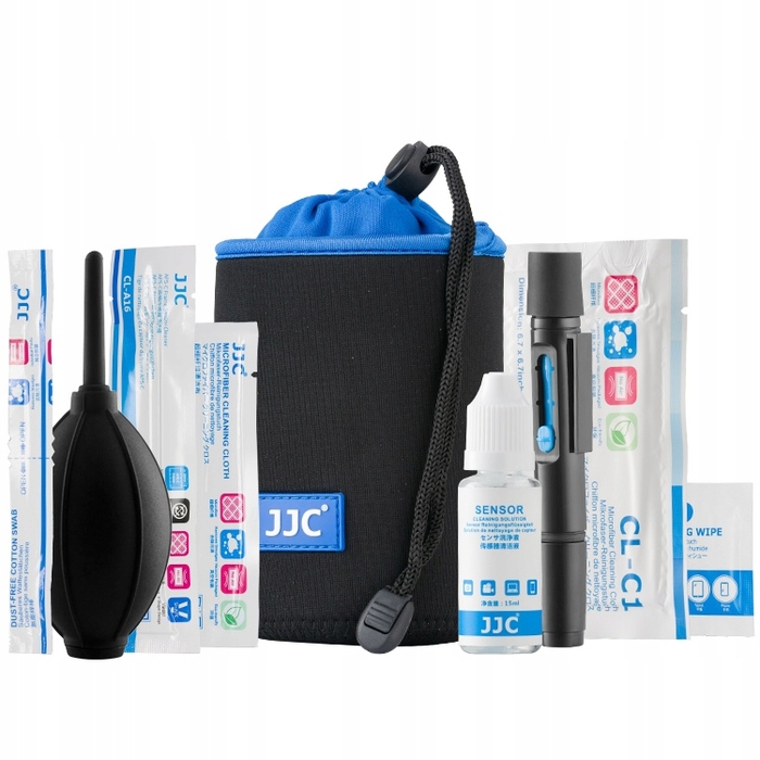 Набір для чищення оптики JJC CL-PRO1, 8 предметів