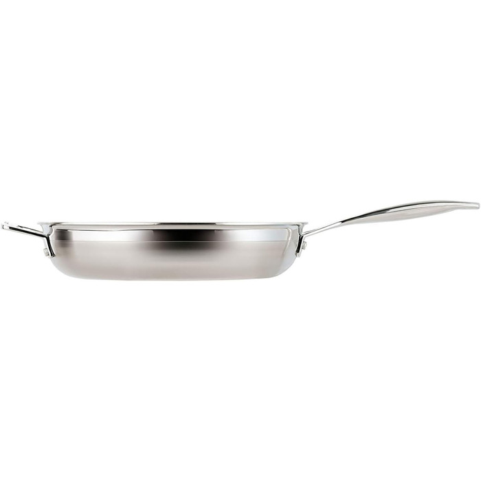 Сковорода Le Creuset з антипригарним покриттям, 30 см, нержавіюча сталь, для всіх плит (індукція, духовка)