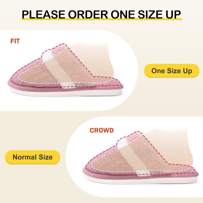 Xnova жіночі халапи-домашні тапочки з плюшу, м'які, зручні, з піною пам'яті, антиковзаючі, теплі зимові халапи (рожеві, 42/43 EU)