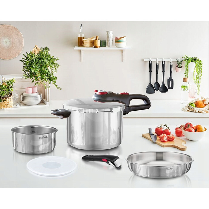 Скороварка Tefal 6 л P2580708, срібляста
