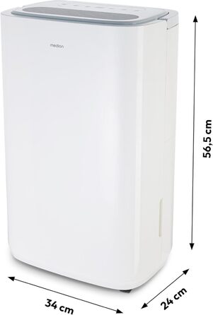 Електричний осушувач повітря MEDION DH10 - 12L, 15м², тихий, з таймером