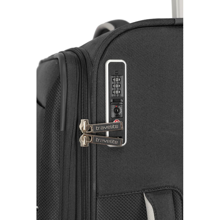 Валіза Travelite MIIGO велика з розширенням, екологічна, 4 колеса, TSA-замок, 77 см, 90-96 літрів, колір: Матча (зелений)