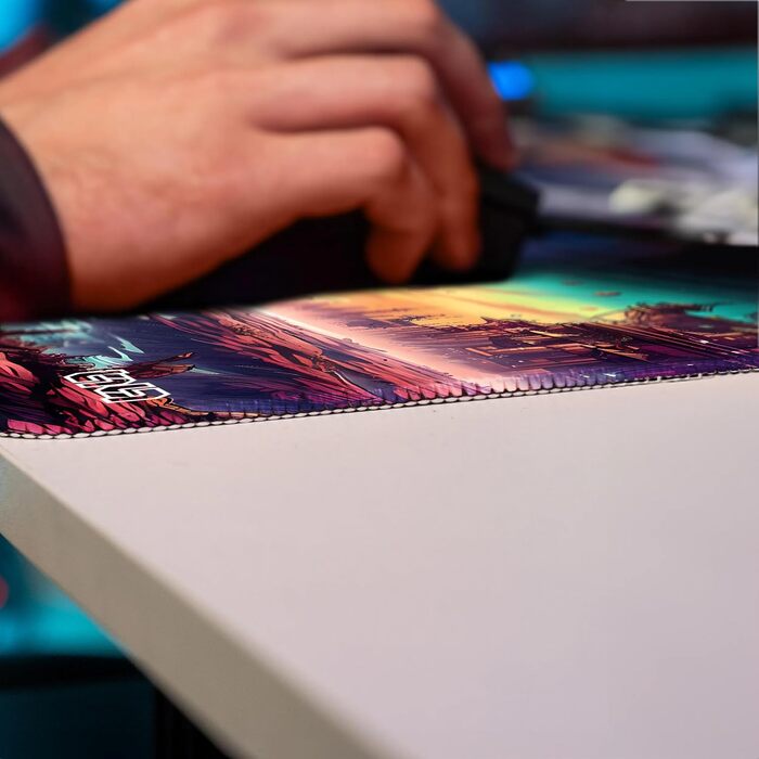 Tilt Premium XXL килимок для миші геймерський 1000x500x4mm | Нековзний, вологостійкий, 30x30 см | Cosmic Discoveries