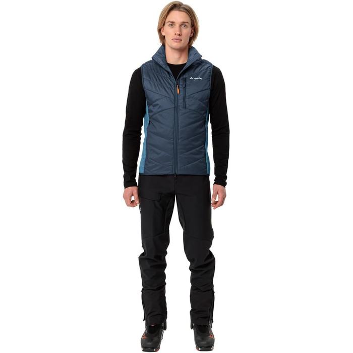 Жилет чоловічий VAUDE Sesvenna Vest IV XL темно-морський