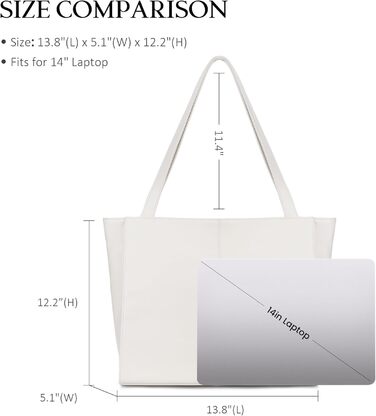 Сумка жіноча шкіряна befen Shopper для ноутбука 14