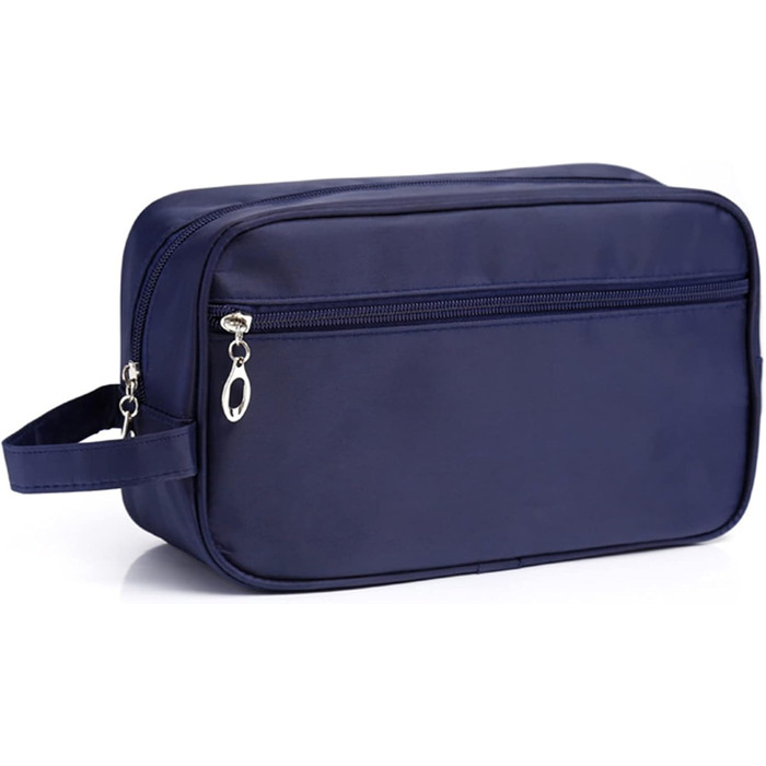 Чоловічий туалетний набір FITDON, водонепроникна дорожня сумка для туалету, валіза, підвісна, блакитна