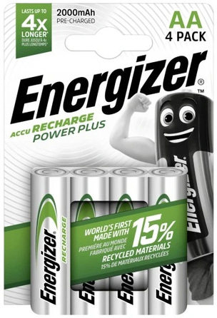 Комплект: Зарядний пристрій GC VitalCharger + 4 акумулятори Energizer AA 2000mAh