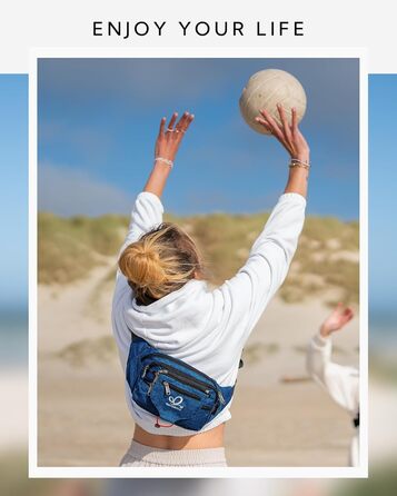 Спортивна поясна сумка Waterfly для бігу, фітнесу, подорожей та активного відпочинку (жіноча та чоловіча)