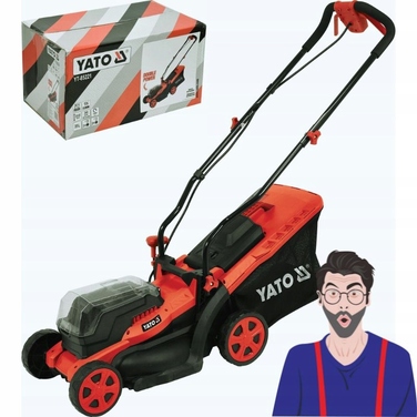 Акумуляторна газонокосарка Yato, 34 см