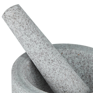 Relaxdays Granite Mortar and Pestle