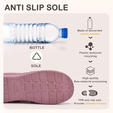 Тапочки для дому жіночі теплі з меморі-піною, зимові, розмір 36-43 EU, м'ятно-зелені (36/37 EU, рожеві)