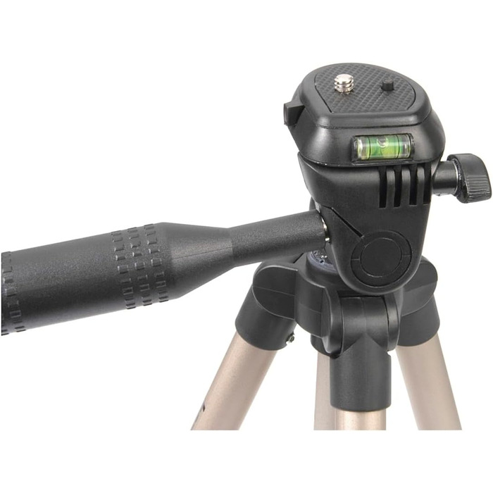 Легкий штатив-трипод Hama Star 05 106-3D з 3-позиційною головкою, регульована висота 36-106 см, колір шампань