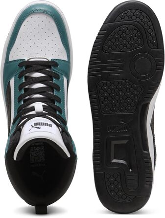 Кросівки Puma Rebound V6 Unisex (44.5 EU) – Emerald Ice, Чорний, Білий, Зелений