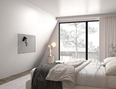 Настінний кріплення для монітора My Wall HL45-3L, 58-140 см (23-55 дюймів), чорний, регульований (нахил, поворот)