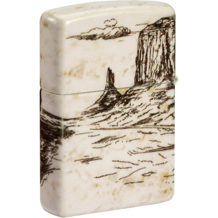 Запальничка ZIPPO оригінальна бензинова з дизайном Дикий Захід (Wild West Scene Design 60006580)