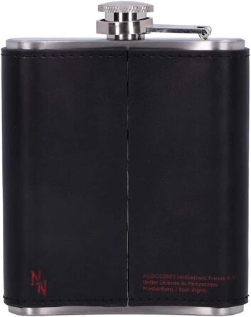 Фляга AC/DC Black Ice від Nemesis Now (ліцензійна), 200 мл