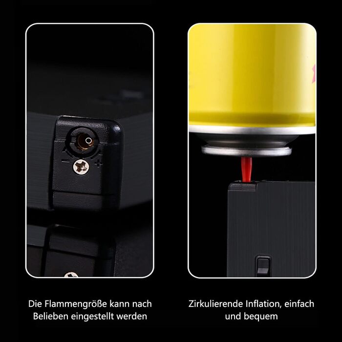 Елегантне Zigarettenetui з запальничкою CAM2, автоматичне витягування, вміщує 20 сигарет, чорний, з металевим малюнком