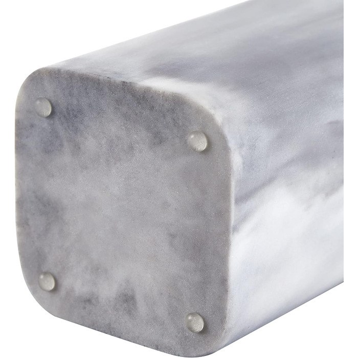 Органайзер для ванної кімнати ZCCZ: великий тримач для зубних щіток з імітацією каменю, чаша для зубної щітки з багатьма відділеннями для електричної щітки, косметики, пензлів, бритви (білий квадрат)