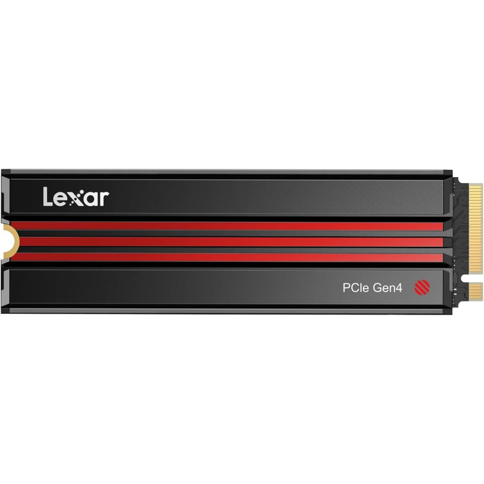 Lexar SSD M.2 PCIe Gen4 1TB - Внутрішній SSD NVMe з Heatsink для PS5, PC та інтенсивних задач (7000 MB/s чтение, 5000 MB/s запис)