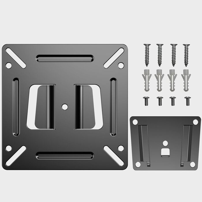 Настінний кронштейн для телевізора orienttvbracket для LED, LCD, OLED, Plasma (14-61 дюймів), VESA до 100x100 мм, фіксований, до 15 кг