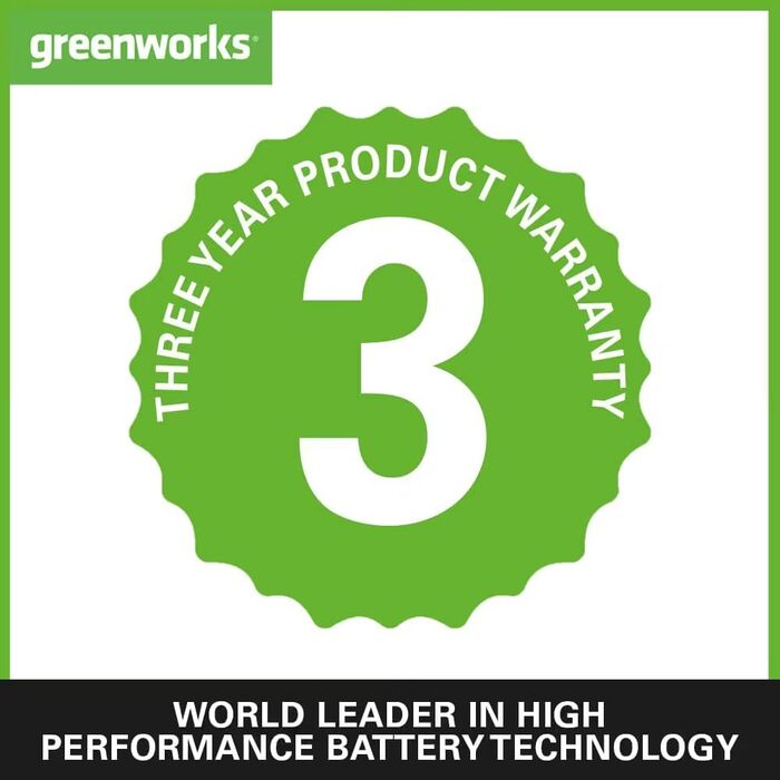 Акумуляторний аератор-скарифікатор Greenworks 40V, 36 см, 3600 об/хв, контейнер 30 л, без акумулятора та зарядного пристрою, 3 роки гарантії G40DT35
