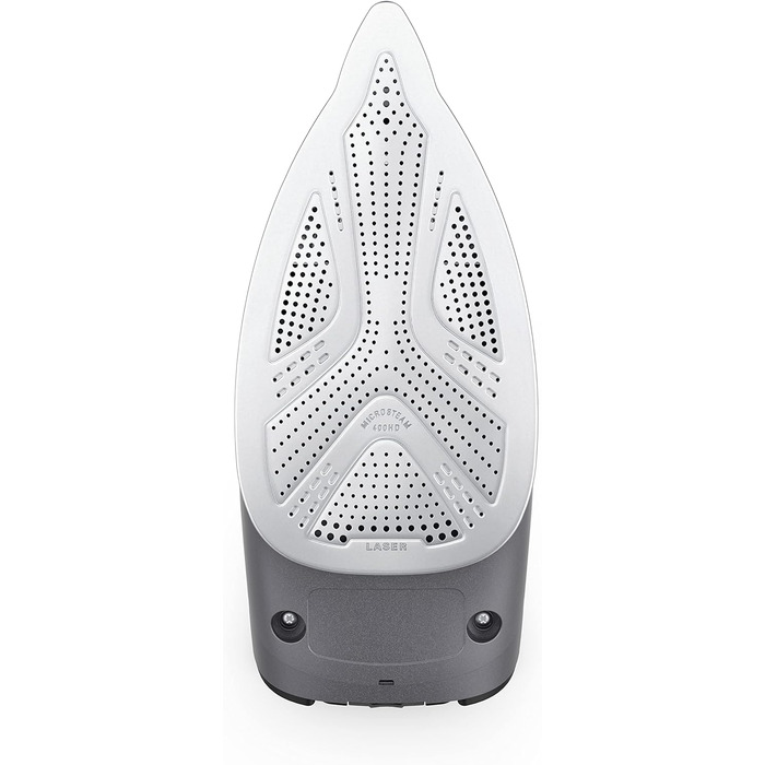 Rowenta DW7320 Everlast Anticalc Steam Iron | 2700 Watts | 45 g/min continuous steam output | 220 g/min steam boost | Drip stop | Antiscale system | 300 ml water tank | Black/Blue 220g/min steam boost - 400 steam vents