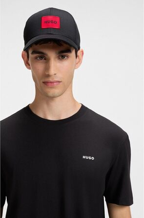 Кепка чоловіча HUGO Herren Men-X 581-RL з бавовняного твіду, чорна, універсальний розмір