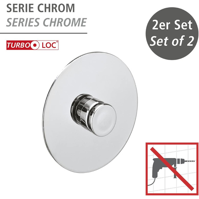 Кріплення WENKO Turbo-Loc® UNO, 6x6 см (одинарне)