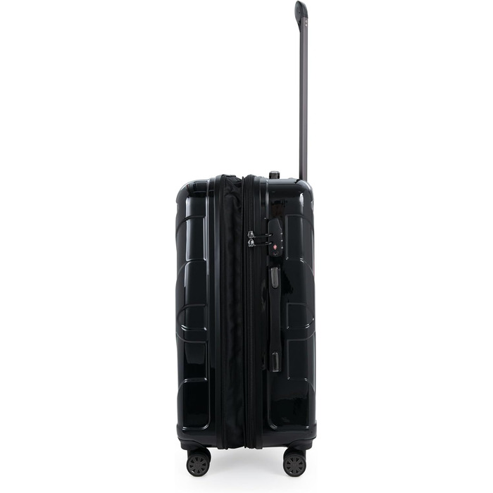 Чохол-валіза Suitline з жорстким корпусом, XL, 96-110 літрів, ABS матовий (Neon Red Yellow, SET)