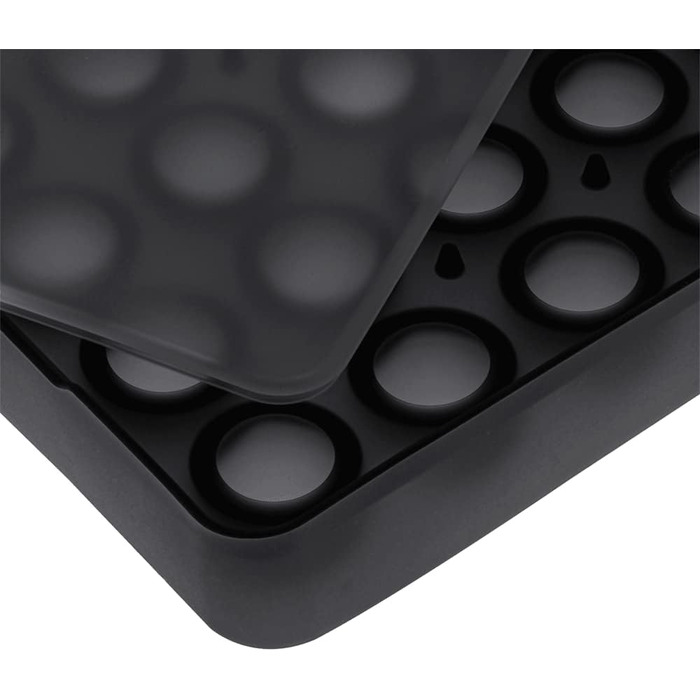 Large Ice Cube Mold, Silicone, Sphere 3cm, 2-Piece Set