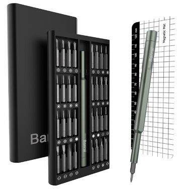 3.7V Міні Електричний Набір Викруток з Магнітом (34 в 1) для Ремонту Техніки та Оптики