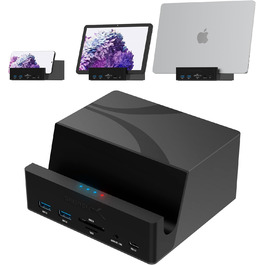 Док-станція для HDD/SSD 2.5/3.5 SATA з USB 3.0 Sabrent (EC-DFLT) - Підтримка 2.5'/3.5' SSD, DisplayLink