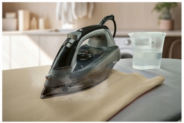 Парова праска Silvercrest SDBG 2200 A1, чорна, 2180 Вт, резервуар 300 мл